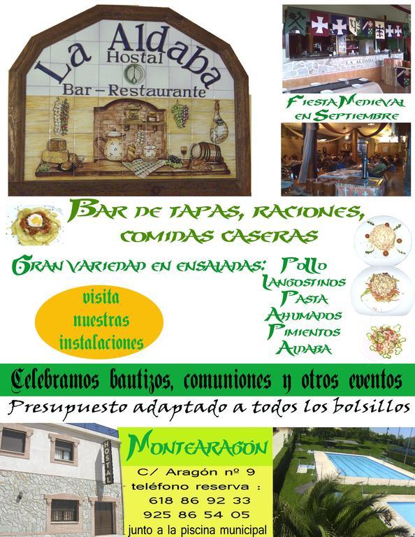 Hostal La Aldaba Hotel Montearagon Екстериор снимка
